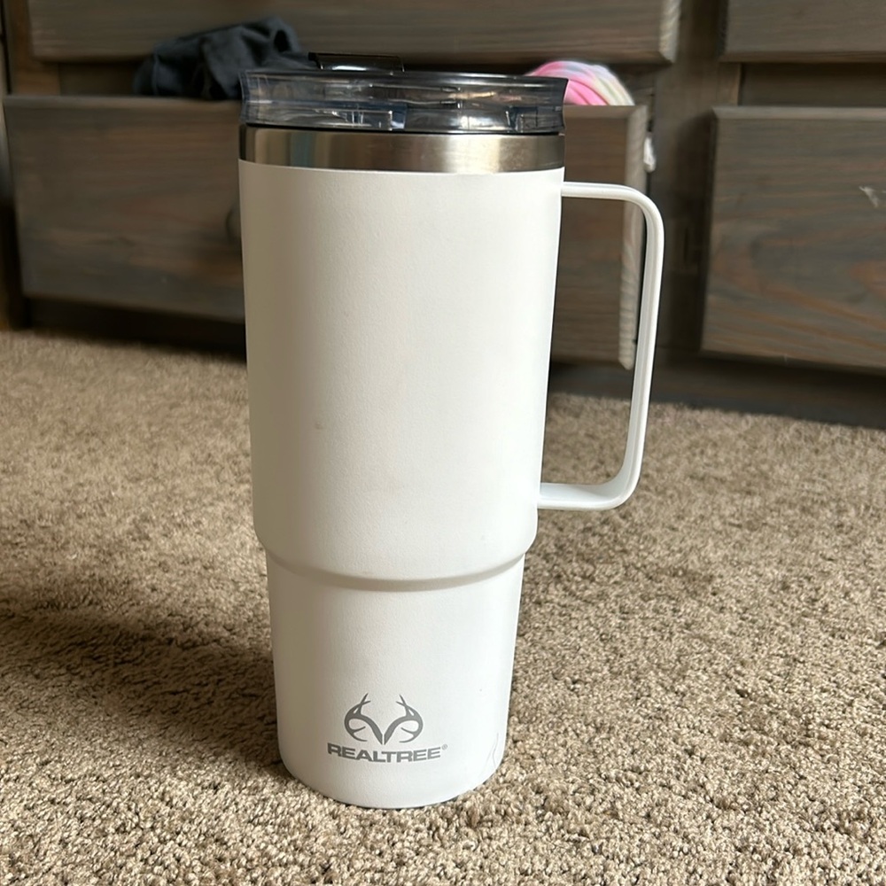 Real tree water bottle